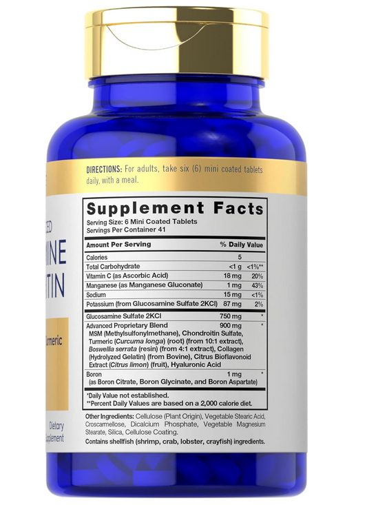 💙 GLUCOSAMINE CHONDROITIN ADVANCED – CARLYLE 💙