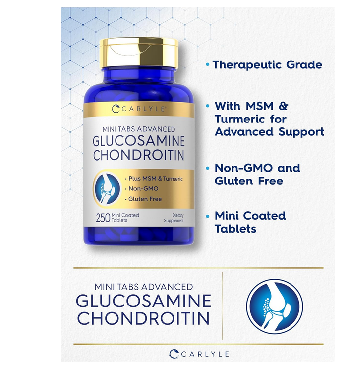 💙 GLUCOSAMINE CHONDROITIN ADVANCED – CARLYLE 💙