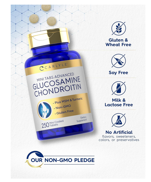 💙 GLUCOSAMINE CHONDROITIN ADVANCED – CARLYLE 💙