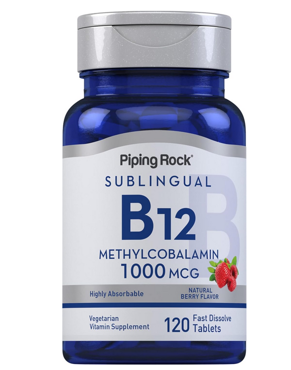 Vitamina B12 1000mcg Sublingual