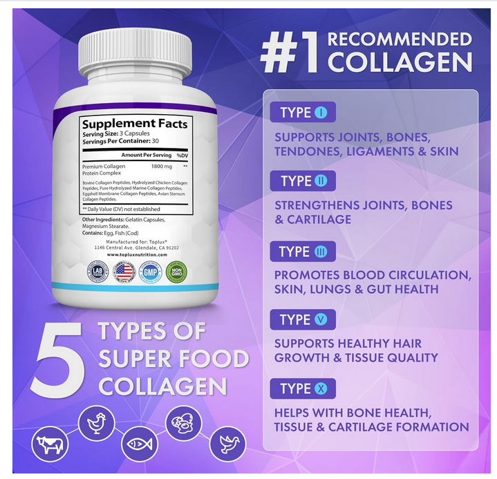 Colageno  Toplux Complex 90 capsulas