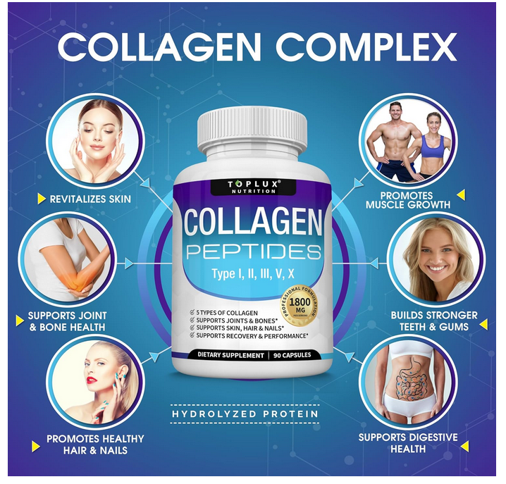 Colageno  Toplux Complex 90 capsulas