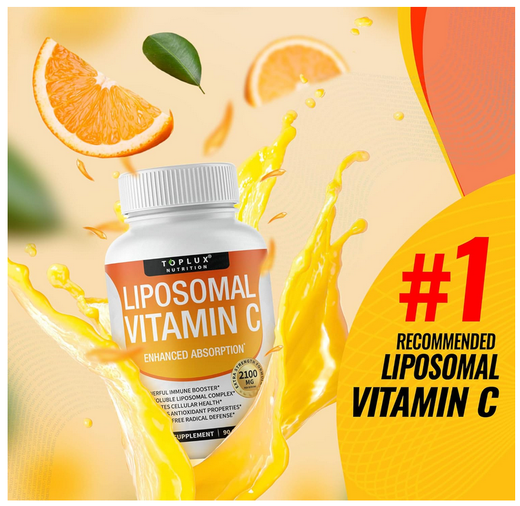 Vitamina C Liposomada toplux 90 capsulas