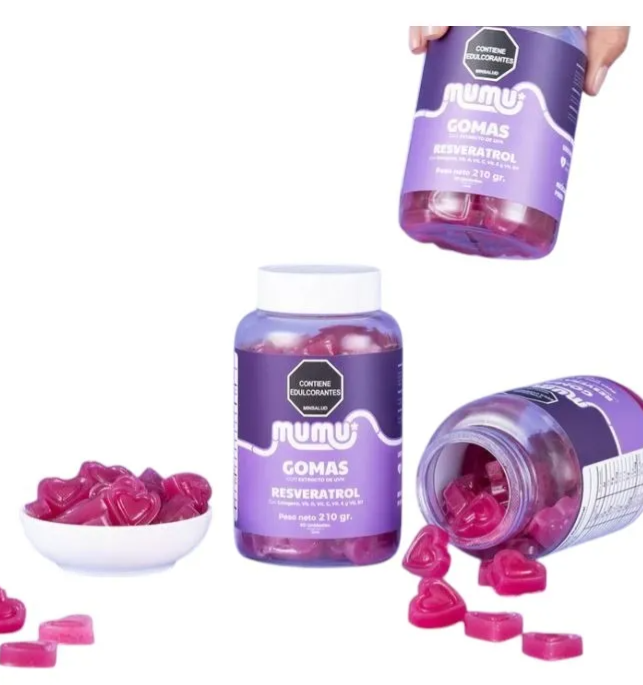Mumu Batido Resvera 500 Gomas Uva