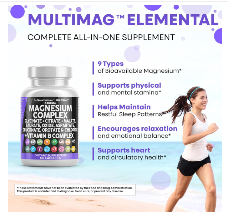 MAGNESIUM COMPLEX  SUPLEMENTO DIETARIO PLUS