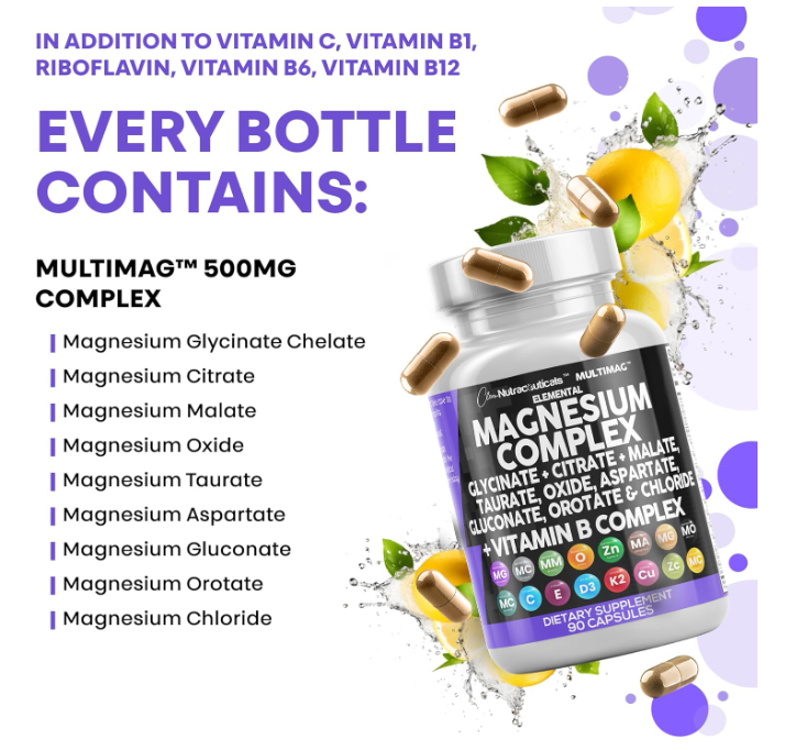MAGNESIUM COMPLEX  SUPLEMENTO DIETARIO PLUS