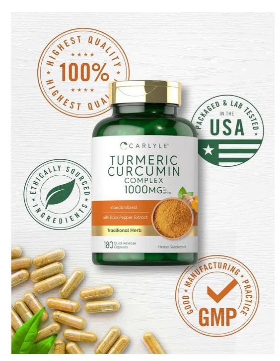 Curcuma 1000mg Antiinflamatorio