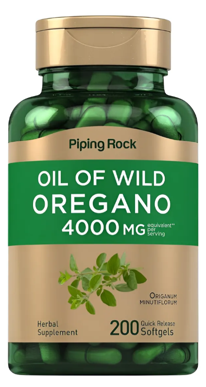 Extracto Aceite Oregano 4000 200 CAPSULAS