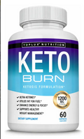 Keto Burn Toplux 1200mg 60 Cápsulas Cetonas Exógenas Cetosis