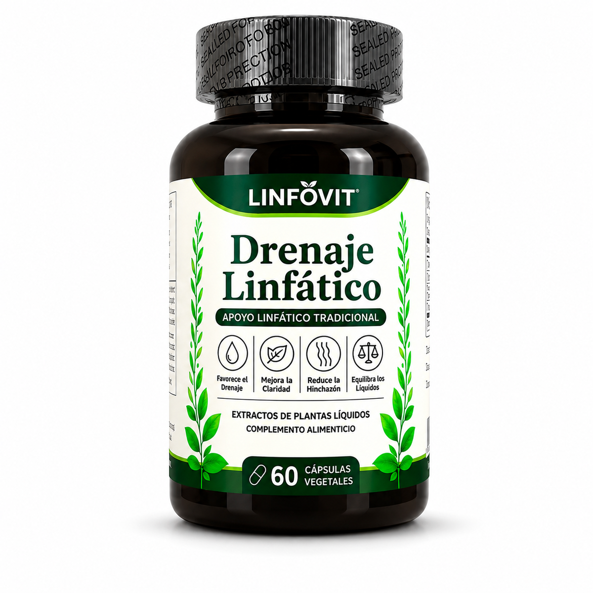 Linfovit Drenaje Linfático Apoyo Tradicional 60 Cápsulas