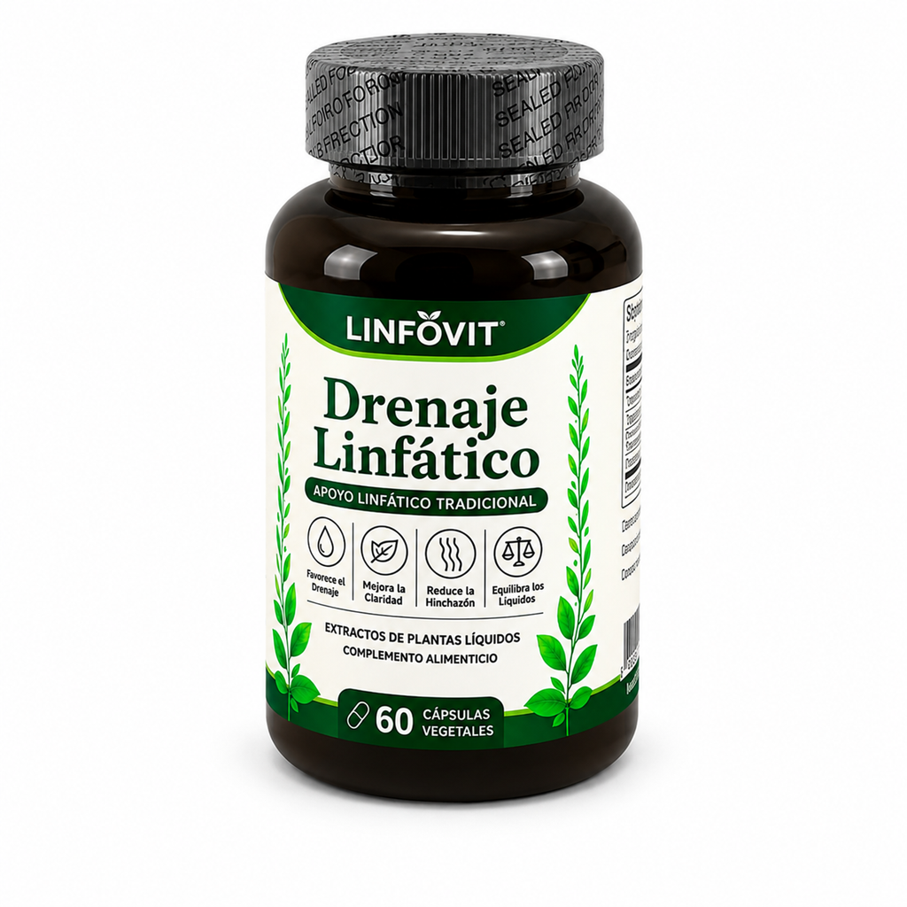 Linfovit Drenaje Linfático Apoyo Tradicional 60 Cápsulas