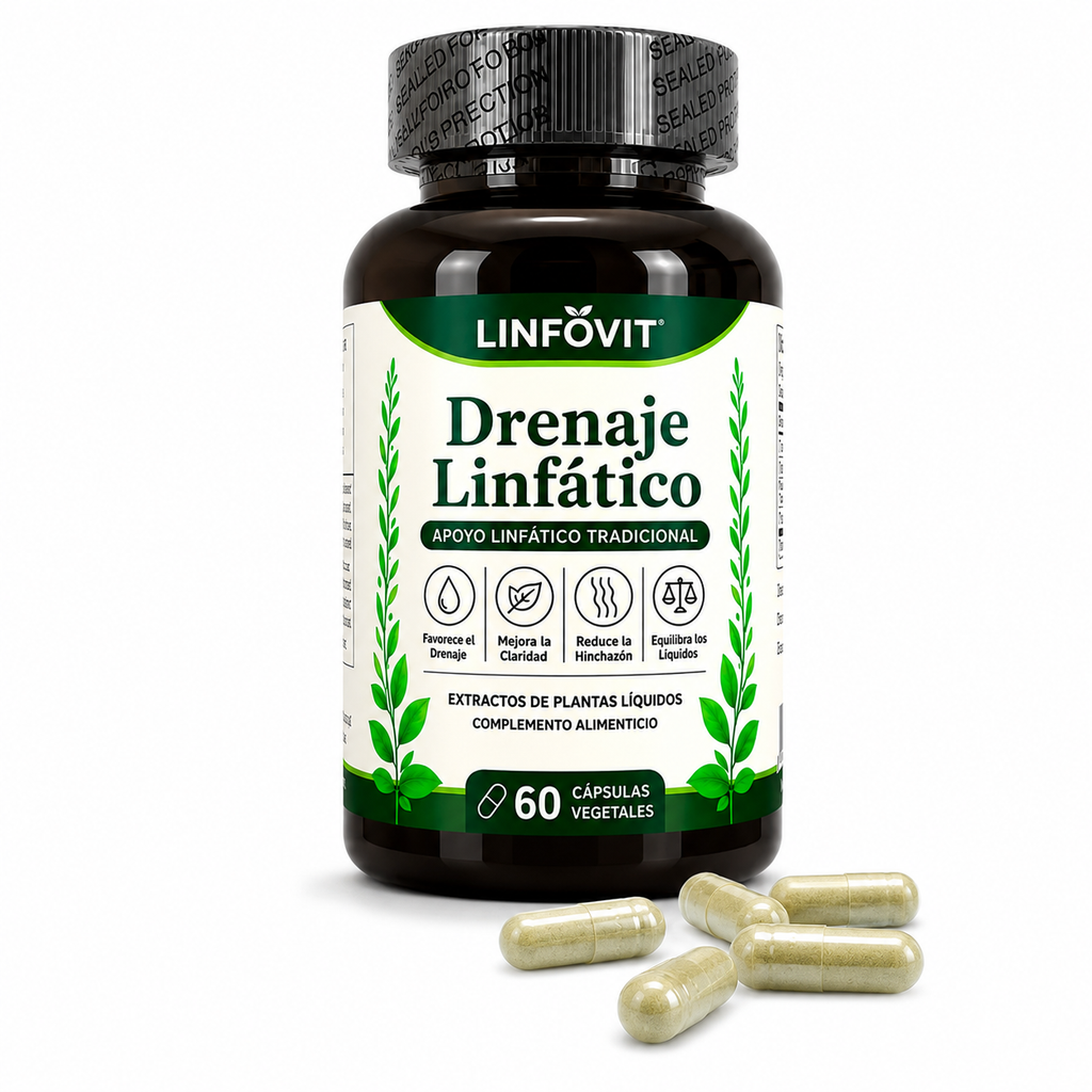 Linfovit Drenaje Linfático Apoyo Tradicional 60 Cápsulas