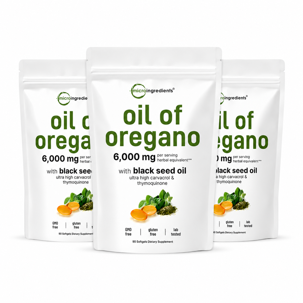 Candida Support Oregano 270 capsulas 6000mg
