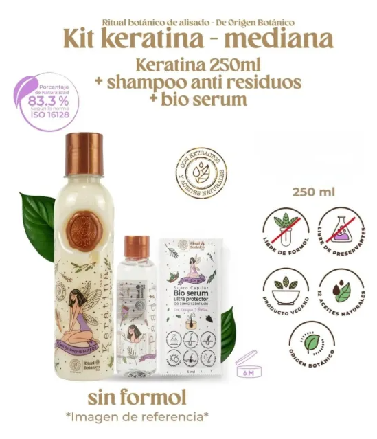 ✨ KERATINA RITUAL BOTÁNICO 250 ML ✨