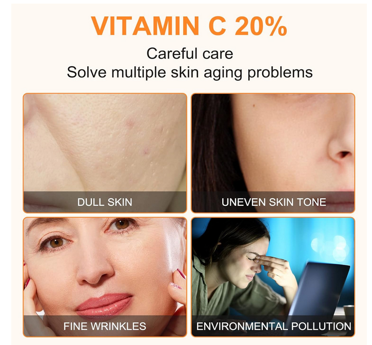 Serum Vitamina C Prémium Todo Tipo De Piel Día/noche