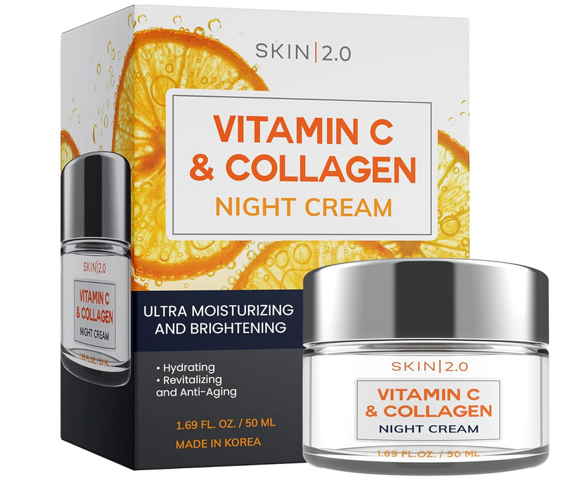 Hidratante Facial Vitamina C & Colágen - Ml Todo Tipo De Piel DíaHidratante Facial Vitamina C & Colágen - Ml Todo Tipo De Piel Día Nuevo Hidratante Facial Vitamina C & Colágen - Ml Todo Tipo De Piel Día