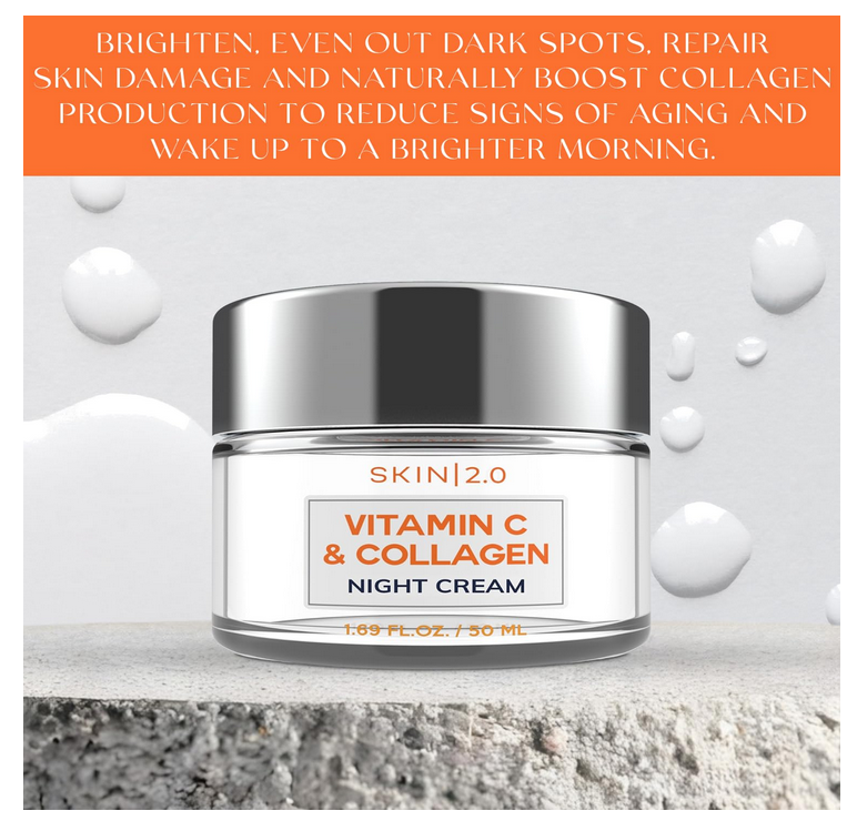 Hidratante Facial Vitamina C & Colágen - Ml Todo Tipo De Piel DíaHidratante Facial Vitamina C & Colágen - Ml Todo Tipo De Piel Día Nuevo Hidratante Facial Vitamina C & Colágen - Ml Todo Tipo De Piel Día