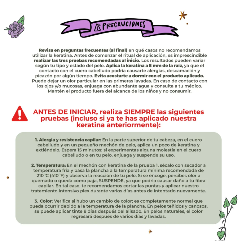 Keratina 1 Litro 8 Personas (grande) - Ritual Botánico