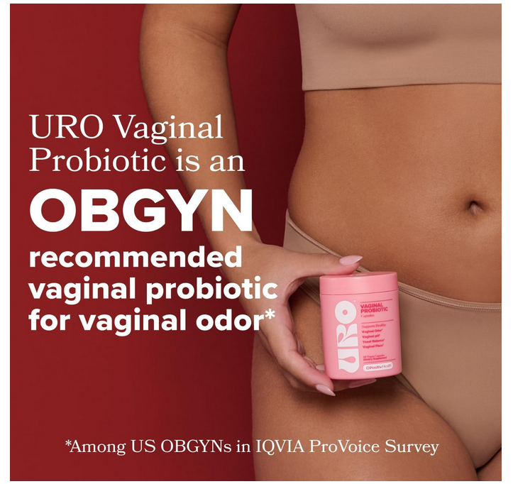 URO Probióticos Original – Suplemento Íntimo Femenino | 60 Cápsulas Veganas